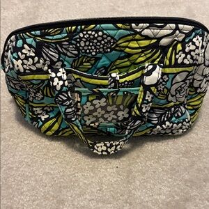 Vera Bradley Floral Bag - Blue, Green, Black